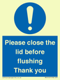 MV10127: Please close the lid before flushing Thank you