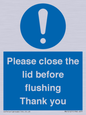 MV10127: Please close the lid before flushing Thank you