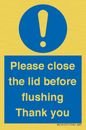 MV10127: Please close the lid before flushing Thank you