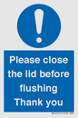 MV10127: Please close the lid before flushing Thank you