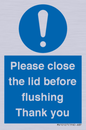 MV10127: Please close the lid before flushing Thank you