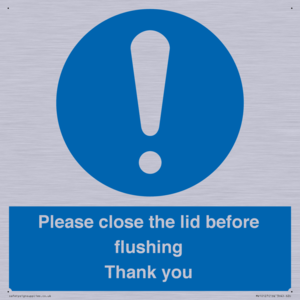 MV10127: Please close the lid before flushing Thank you