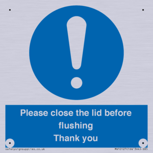 MV10127: Please close the lid before flushing Thank you