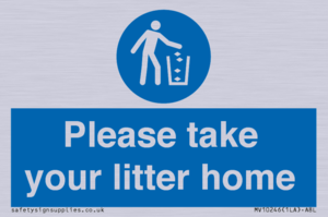MV10246: Please take your litter home