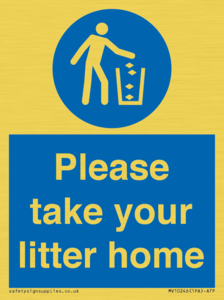 MV10246: Please take your litter home