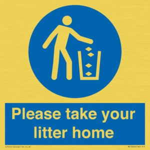 MV10246: Please take your litter home