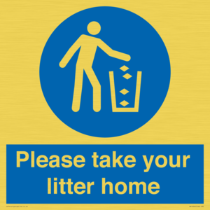 MV10246: Please take your litter home