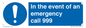 MV10319: In the event of an emergency call 999