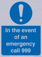 MV10319: In the event of an emergency call 999