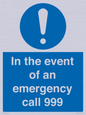 MV10319: In the event of an emergency call 999