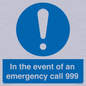 MV10319: In the event of an emergency call 999