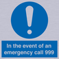 MV10319: In the event of an emergency call 999