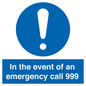 MV10319: In the event of an emergency call 999