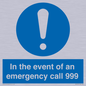 MV10319: In the event of an emergency call 999
