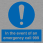 MV10319: In the event of an emergency call 999