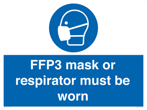MV10386: FFP3 mask or respirator must be worn