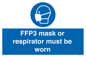 MV10386: FFP3 mask or respirator must be worn