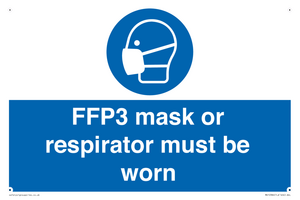 MV10386: FFP3 mask or respirator must be worn