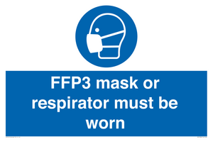 MV10386: FFP3 mask or respirator must be worn