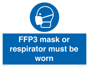 MV10386: FFP3 mask or respirator must be worn