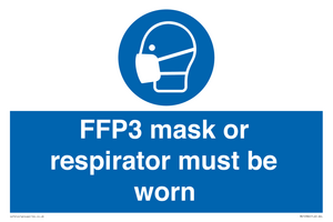 MV10386: FFP3 mask or respirator must be worn