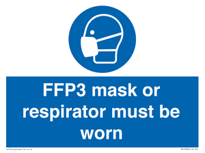 MV10386: FFP3 mask or respirator must be worn