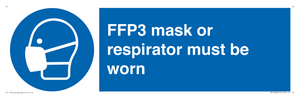 MV10386: FFP3 mask or respirator must be worn