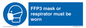 MV10386: FFP3 mask or respirator must be worn