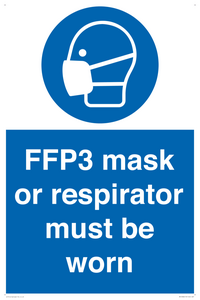 MV10386: FFP3 mask or respirator must be worn