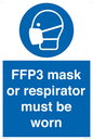 MV10386: FFP3 mask or respirator must be worn