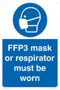 MV10386: FFP3 mask or respirator must be worn
