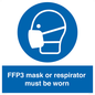 MV10386: FFP3 mask or respirator must be worn