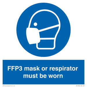 MV10386: FFP3 mask or respirator must be worn