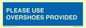 MV10393: PLEASE USE OVERSHOES PROVIDED