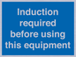 MV10418: Induction required before using this equipment