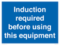 MV10418: Induction required before using this equipment