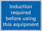 MV10418: Induction required before using this equipment