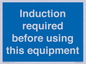 MV10418: Induction required before using this equipment