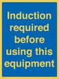 MV10418: Induction required before using this equipment