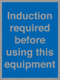 MV10418: Induction required before using this equipment