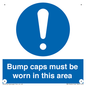 MV10424: Bump caps must be worn in this area