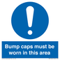 MV10424: Bump caps must be worn in this area