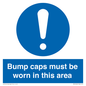 MV10424: Bump caps must be worn in this area