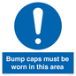 MV10424: Bump caps must be worn in this area