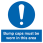 MV10424: Bump caps must be worn in this area