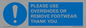 MV10437: PLEASE USE OVERSHOES OR REMOVE FOOTWEAR. THANK YOU.