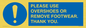 MV10437: PLEASE USE OVERSHOES OR REMOVE FOOTWEAR. THANK YOU.