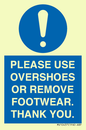 MV10437: PLEASE USE OVERSHOES OR REMOVE FOOTWEAR. THANK YOU.