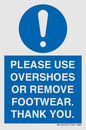 MV10437: PLEASE USE OVERSHOES OR REMOVE FOOTWEAR. THANK YOU.