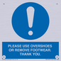 MV10437: PLEASE USE OVERSHOES OR REMOVE FOOTWEAR. THANK YOU.